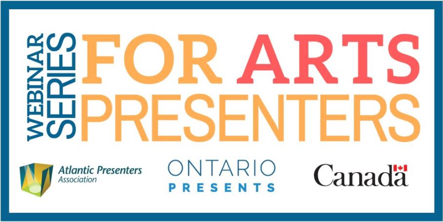 Webinar Series for Arts Presenting Logo