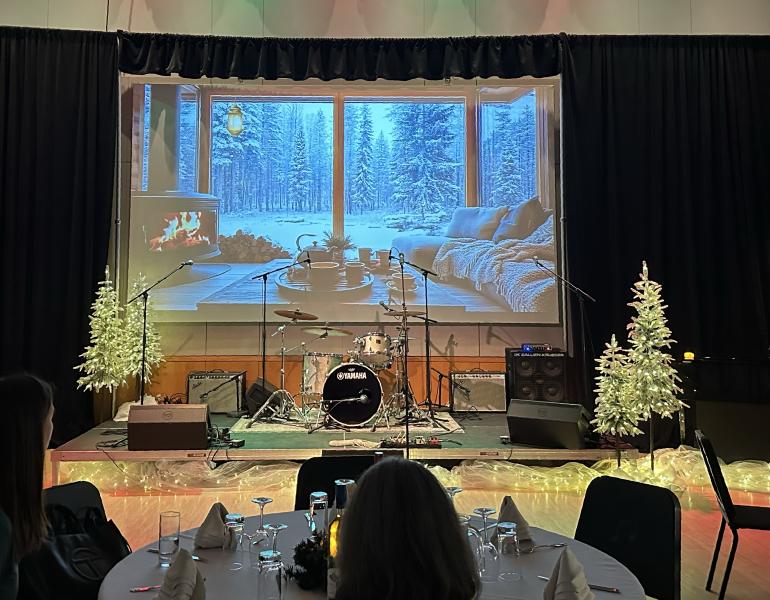 Holiday on the Hill party