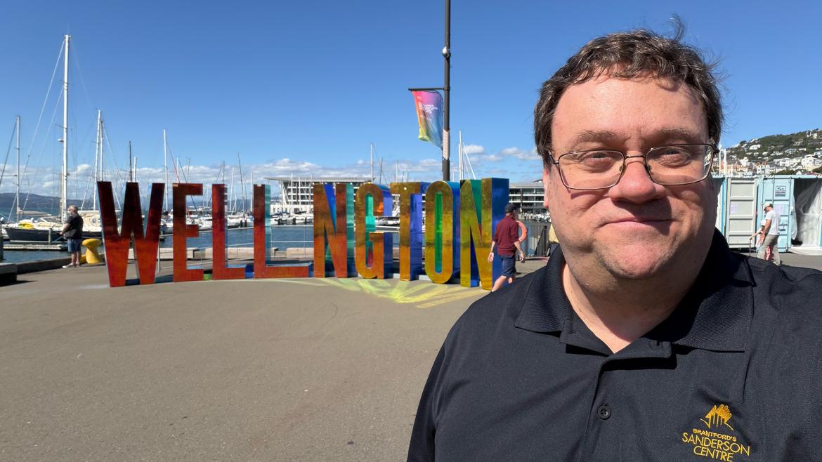 Glenn in Wellington